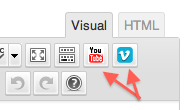 Video quicktags Video quicktags